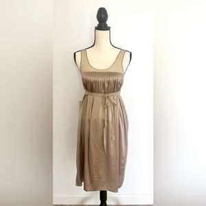 Vince Silk Charmeuse Dress